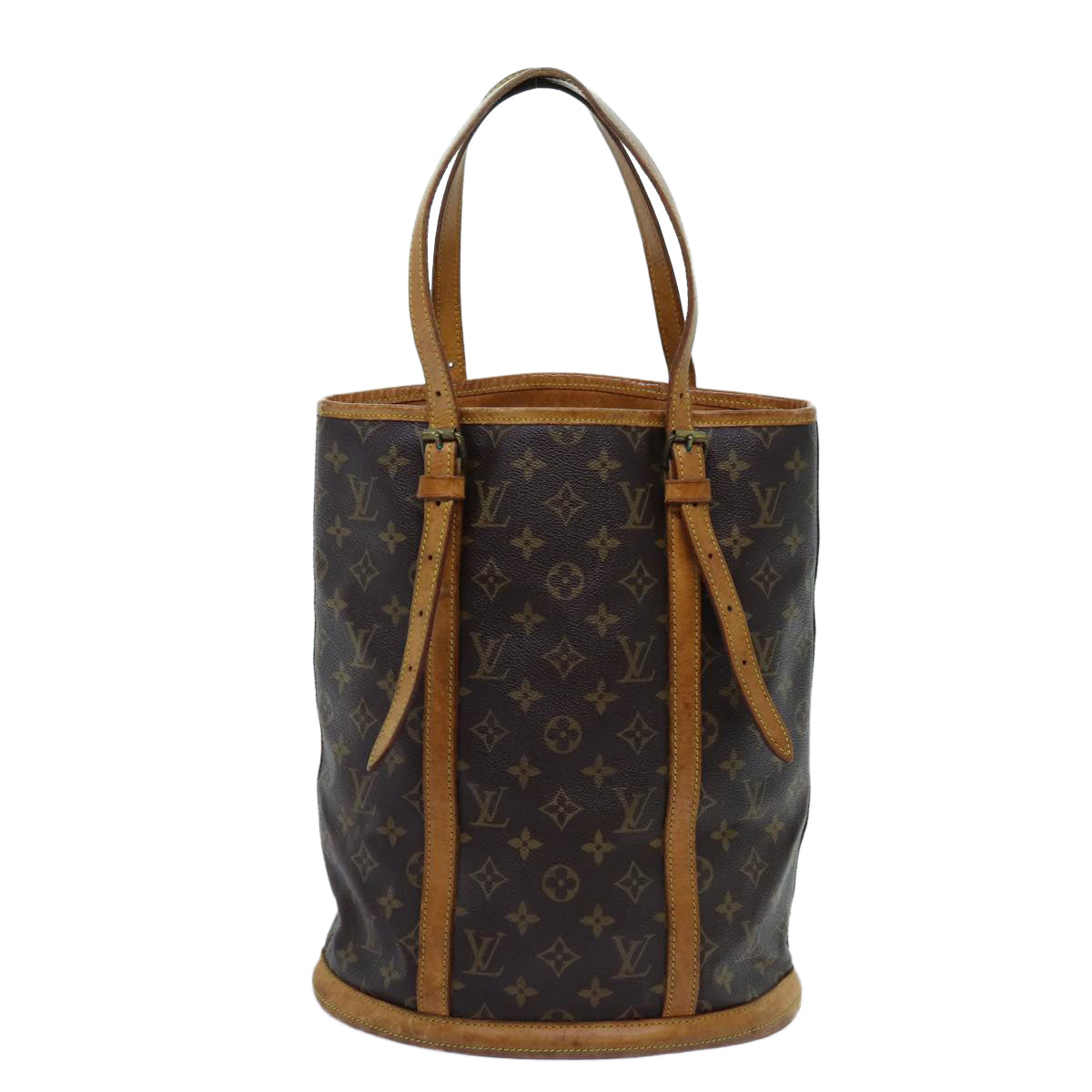 LOUIS VUITTON Monogram Bucket GM Shoulder Bag Vintage M42236 LV Auth 71730