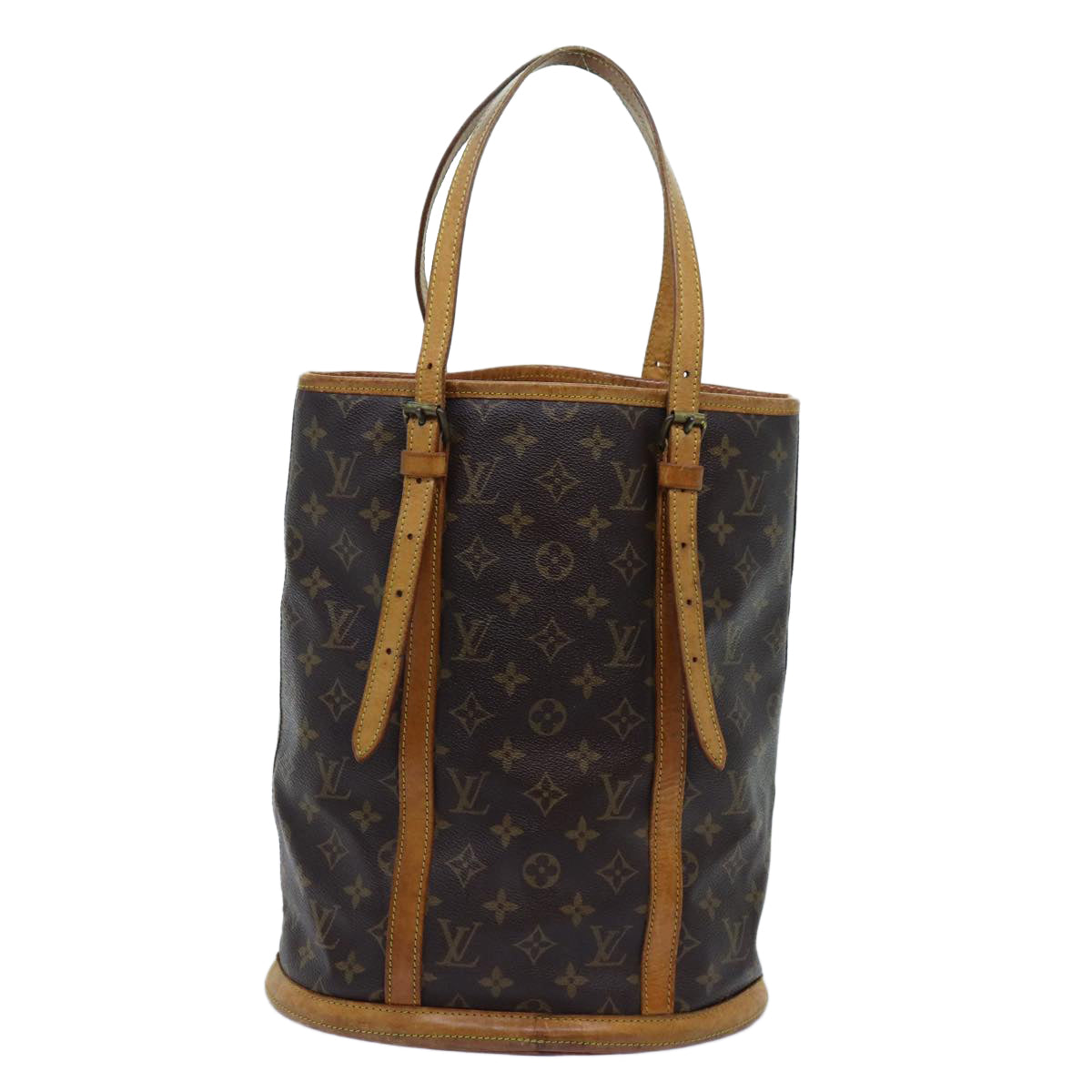 LOUIS VUITTON Monogram Bucket GM Shoulder Bag Vintage M42236 LV Auth 71730