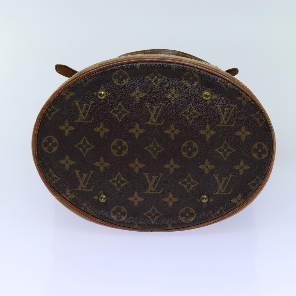 LOUIS VUITTON Monogram Bucket GM Shoulder Bag Vintage M42236 LV Auth 71730