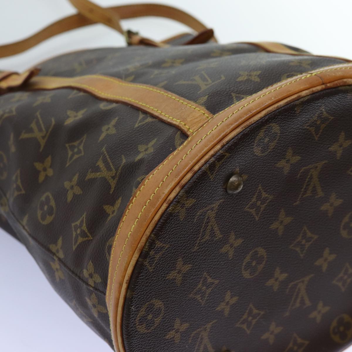 LOUIS VUITTON Monogram Bucket GM Shoulder Bag Vintage M42236 LV Auth 71732