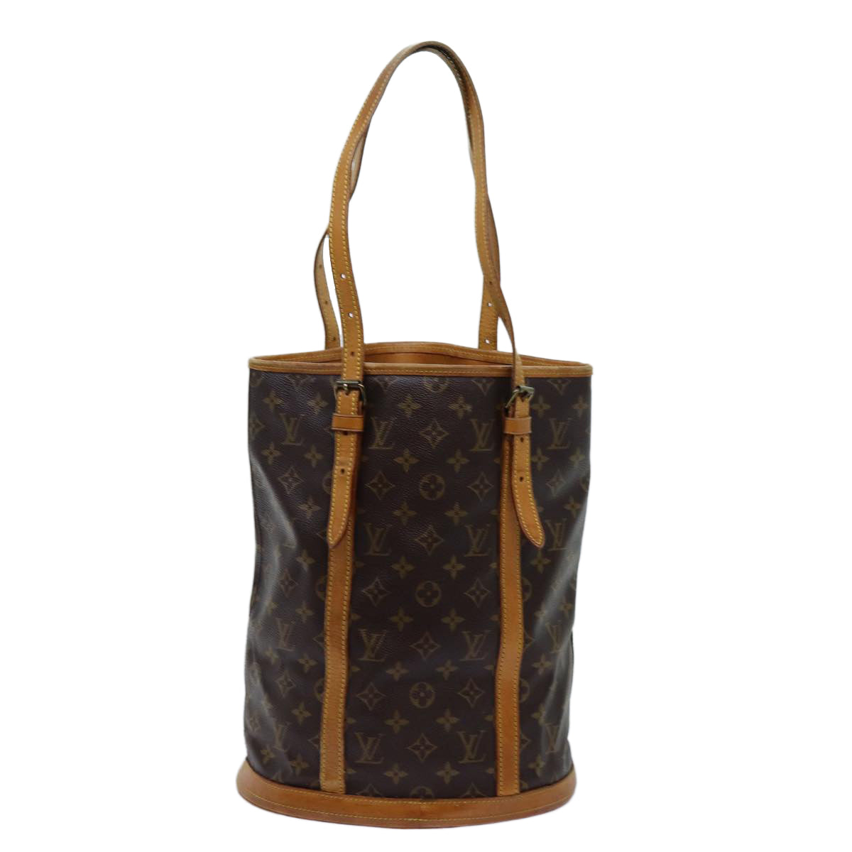 LOUIS VUITTON Monogram Bucket GM Shoulder Bag Vintage M42236 LV Auth 71732