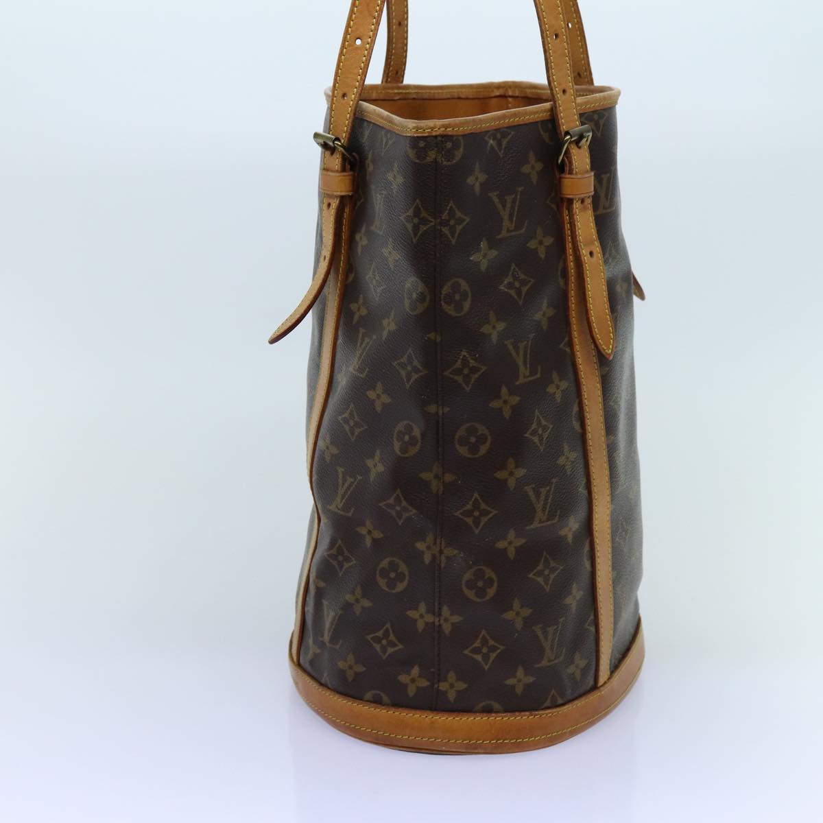 LOUIS VUITTON Monogram Bucket GM Shoulder Bag Vintage M42236 LV Auth 71732