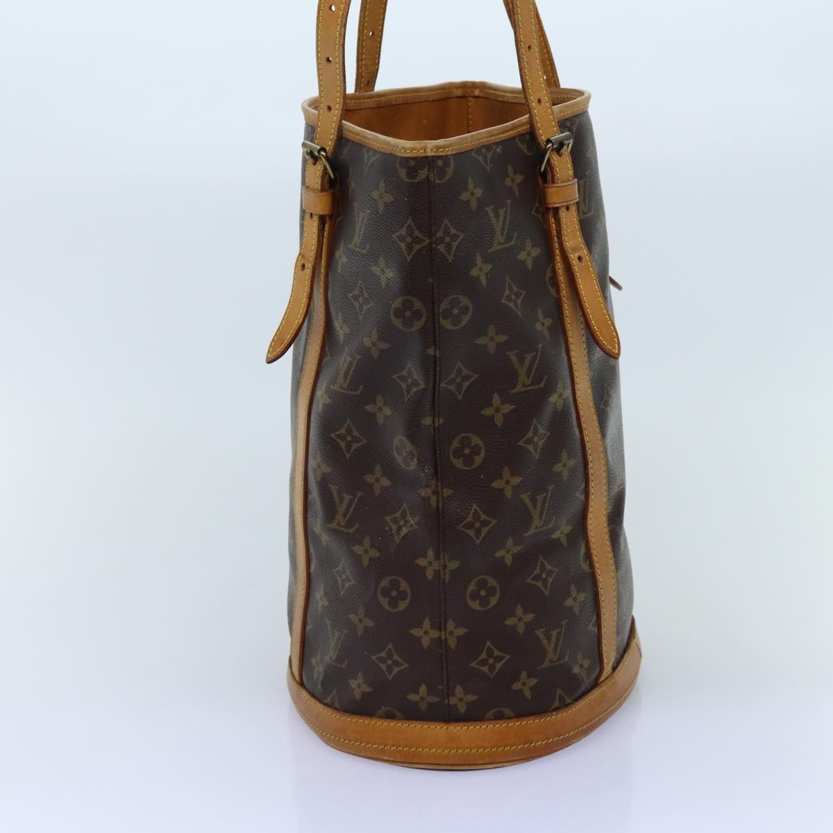 LOUIS VUITTON Monogram Bucket GM Shoulder Bag Vintage M42236 LV Auth 71732