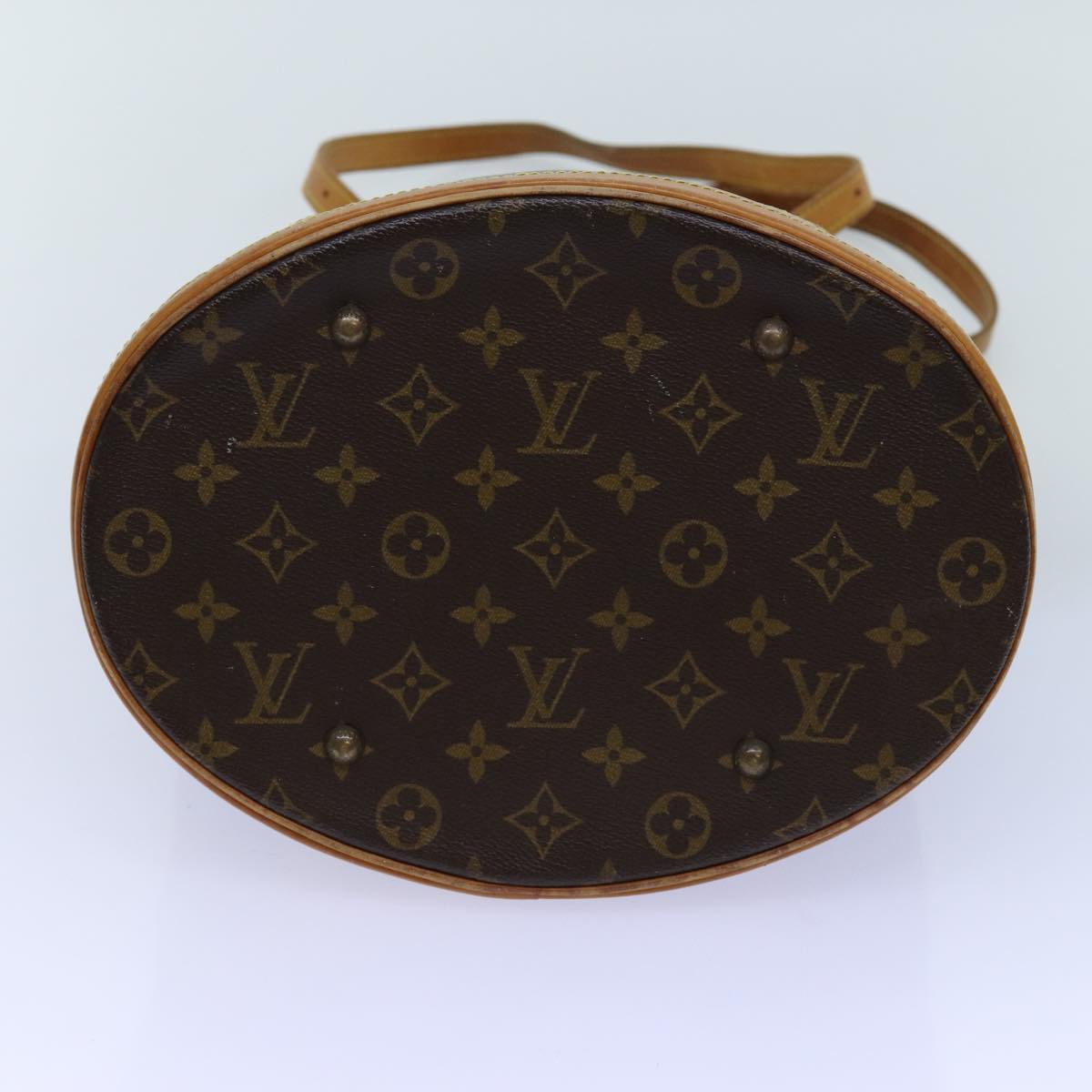 LOUIS VUITTON Monogram Bucket GM Shoulder Bag Vintage M42236 LV Auth 71732