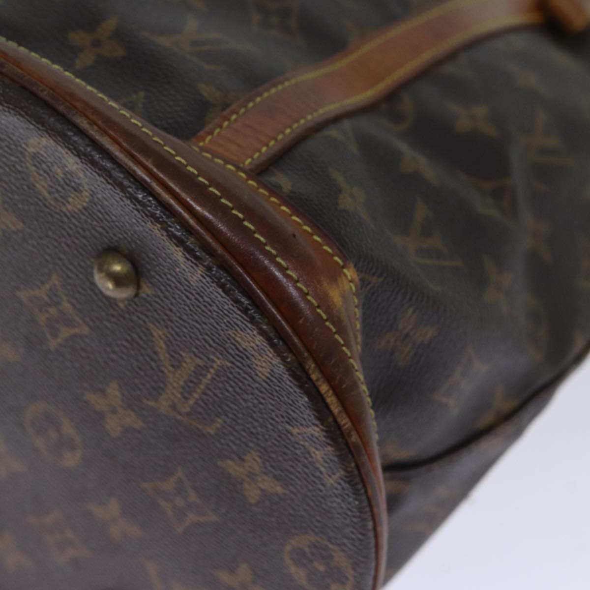 LOUIS VUITTON Monogram Bucket GM Shoulder Bag M42236 LV Auth 71733