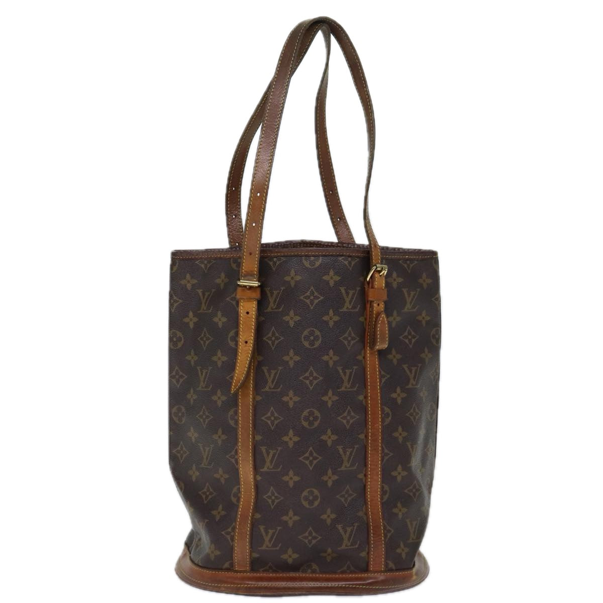 LOUIS VUITTON Monogram Bucket GM Shoulder Bag M42236 LV Auth 71733