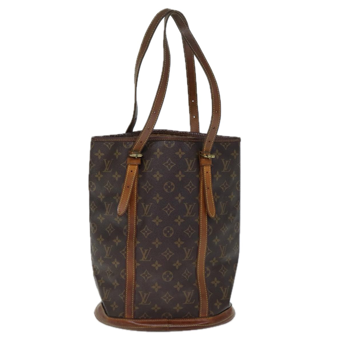 LOUIS VUITTON Monogram Bucket GM Shoulder Bag M42236 LV Auth 71733