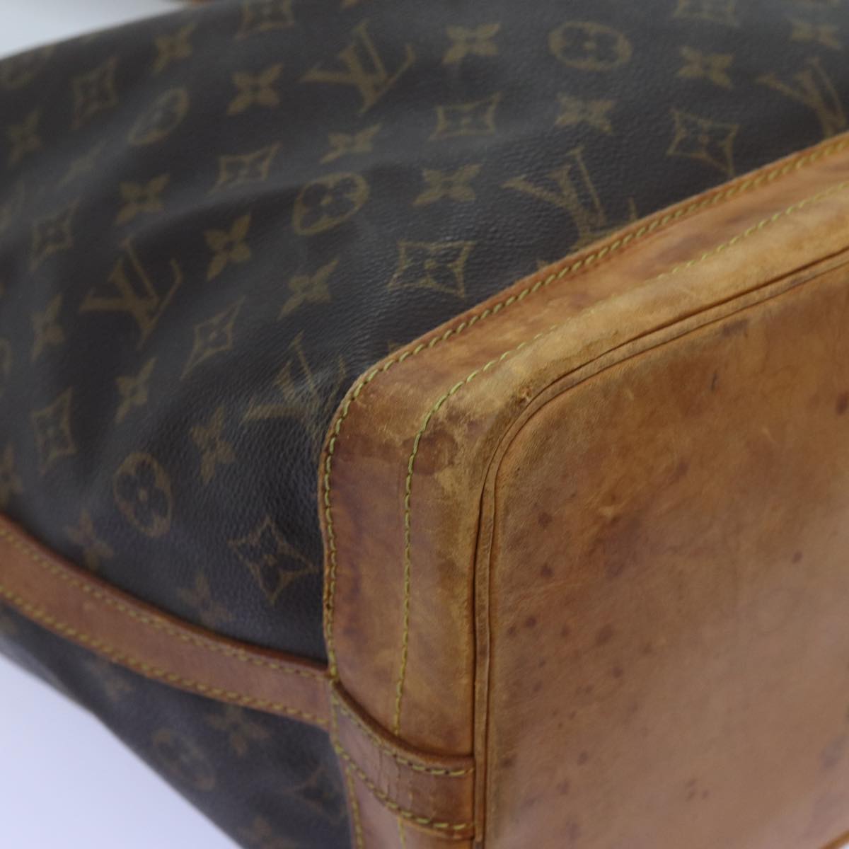 LOUIS VUITTON Monogram Noe Shoulder Bag M42224 LV Auth 71735