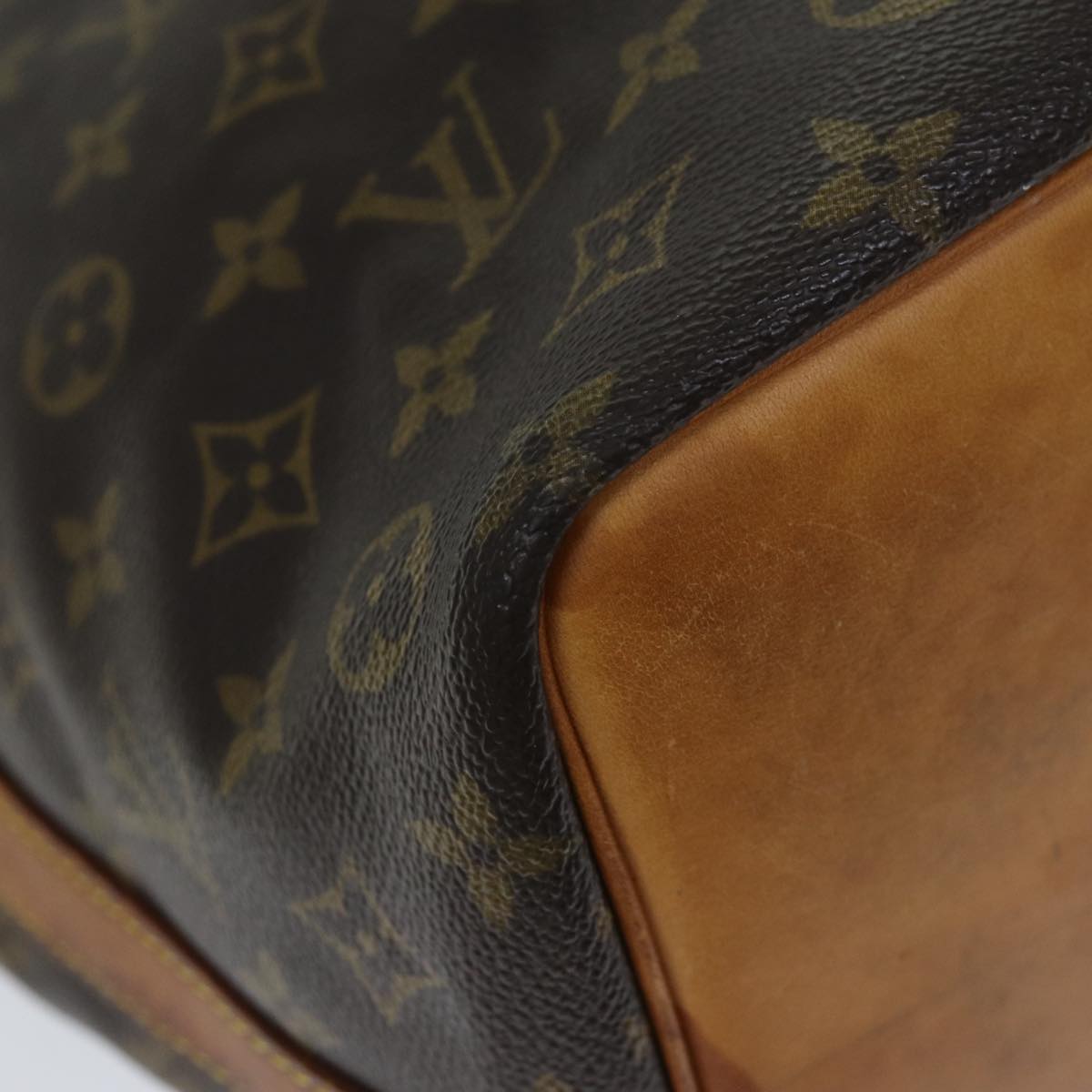 LOUIS VUITTON Monogram Petit Noe Shoulder Bag M42226 LV Auth 71736