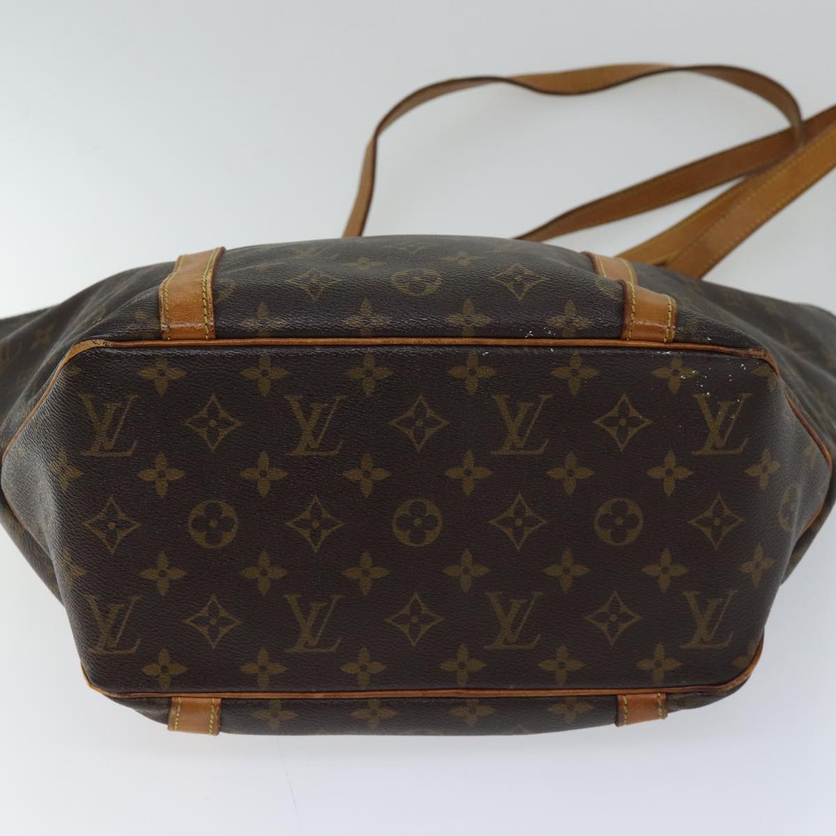 LOUIS VUITTON Monogram Sac Shopping Tote Bag M51108 LV Auth 71745