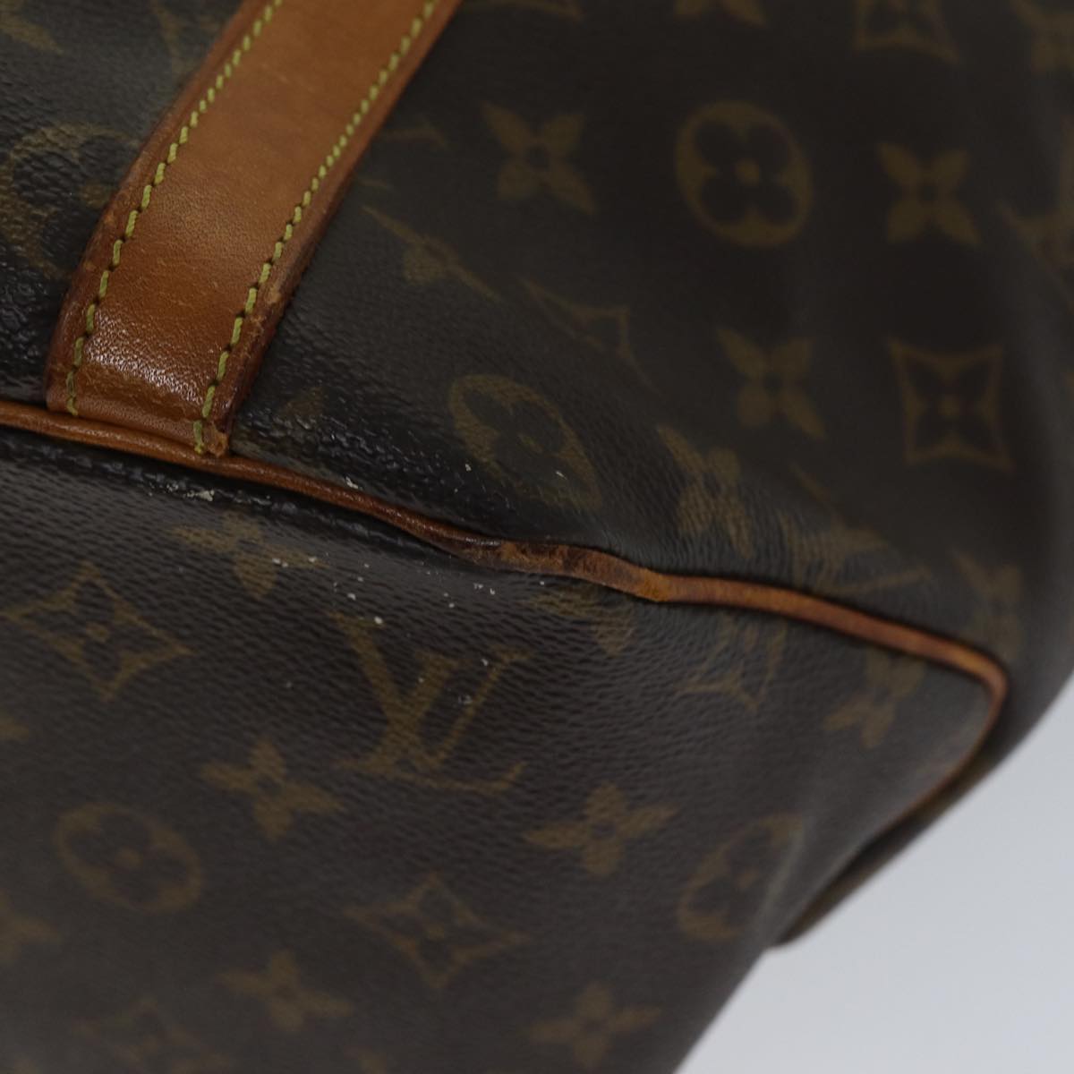 LOUIS VUITTON Monogram Sac Shopping Tote Bag M51108 LV Auth 71745