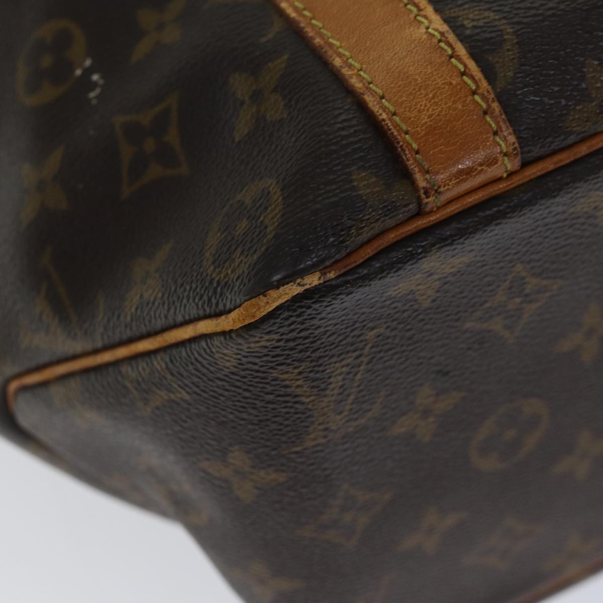 LOUIS VUITTON Monogram Sac Shopping Tote Bag M51108 LV Auth 71745