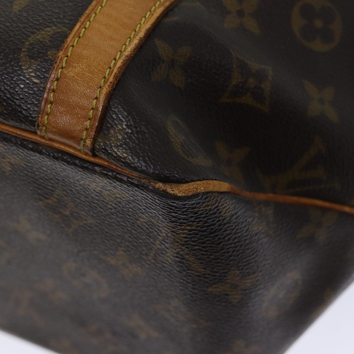 LOUIS VUITTON Monogram Sac Shopping Tote Bag M51108 LV Auth 71745