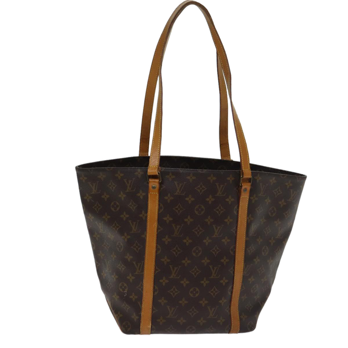 LOUIS VUITTON Monogram Sac Shopping Tote Bag M51108 LV Auth 71745