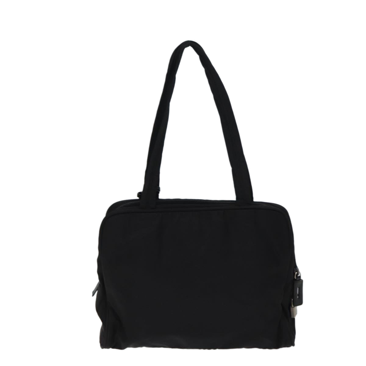 PRADA Shoulder Bag Nylon Black Auth 71850 - 0