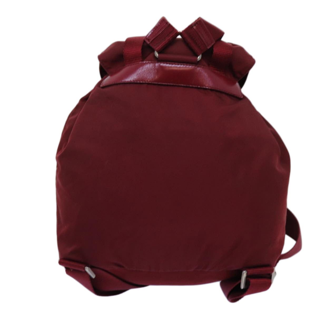 PRADA Backpack Nylon Red Auth 71852 - 0