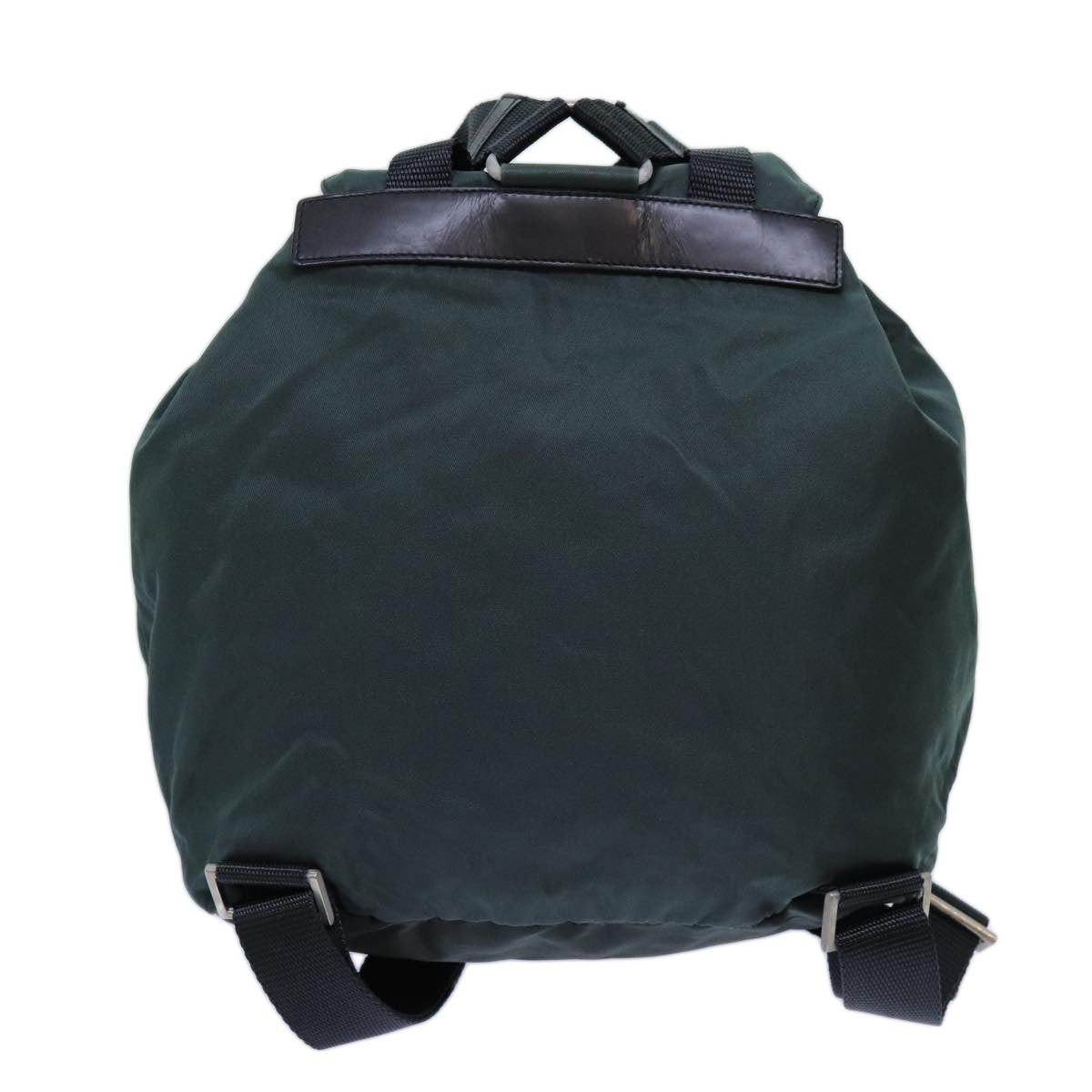 PRADA Backpack Nylon Green Auth 71857 - 0