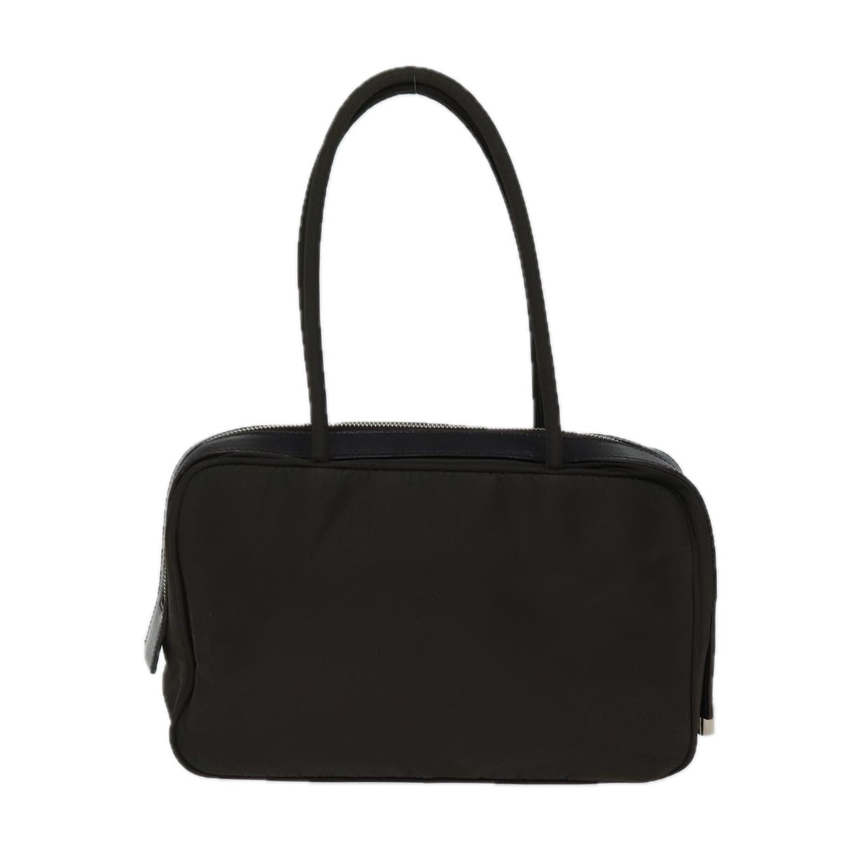 PRADA Hand Bag Nylon Khaki Auth 71862 - 0