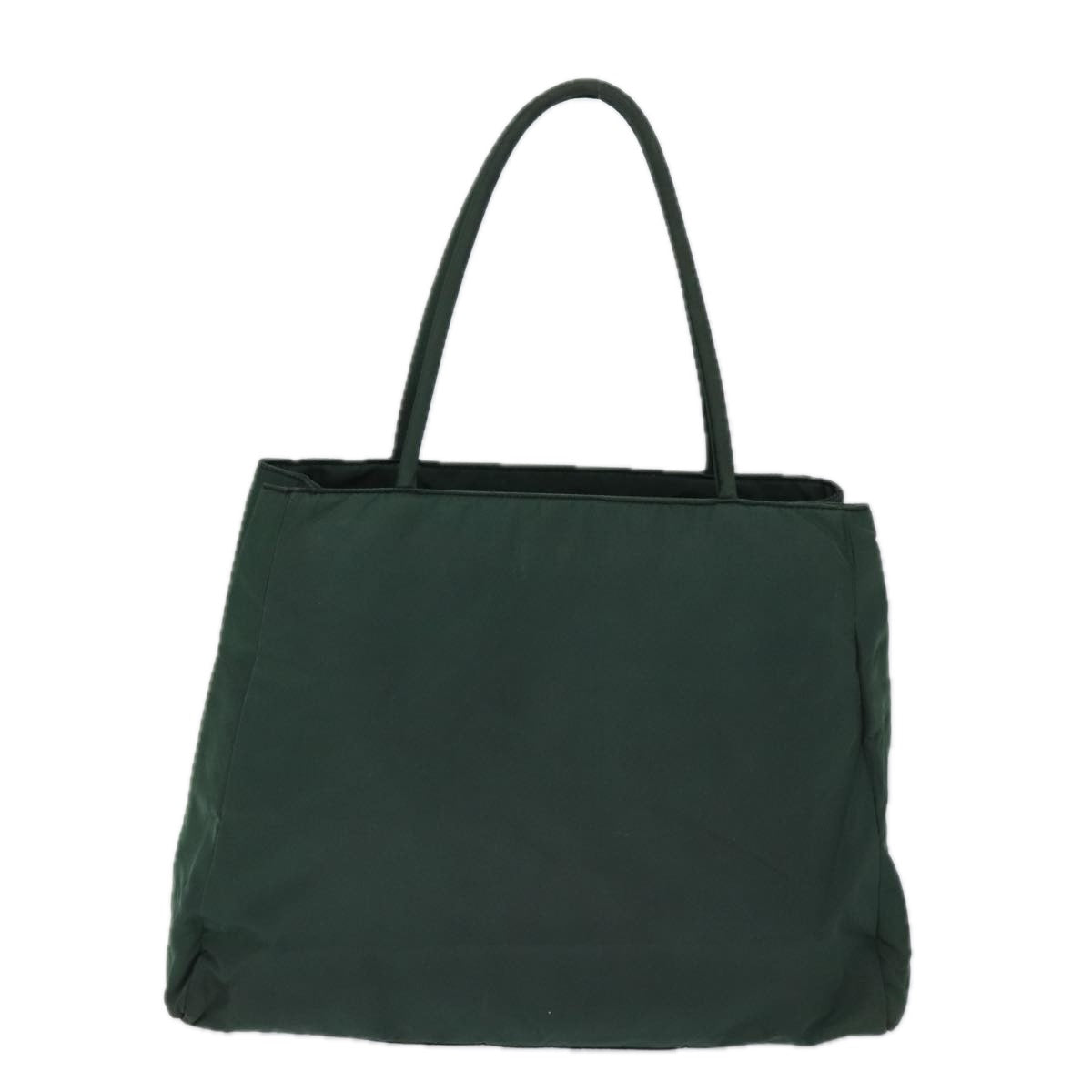 PRADA Tote Bag Nylon Green Auth 71864