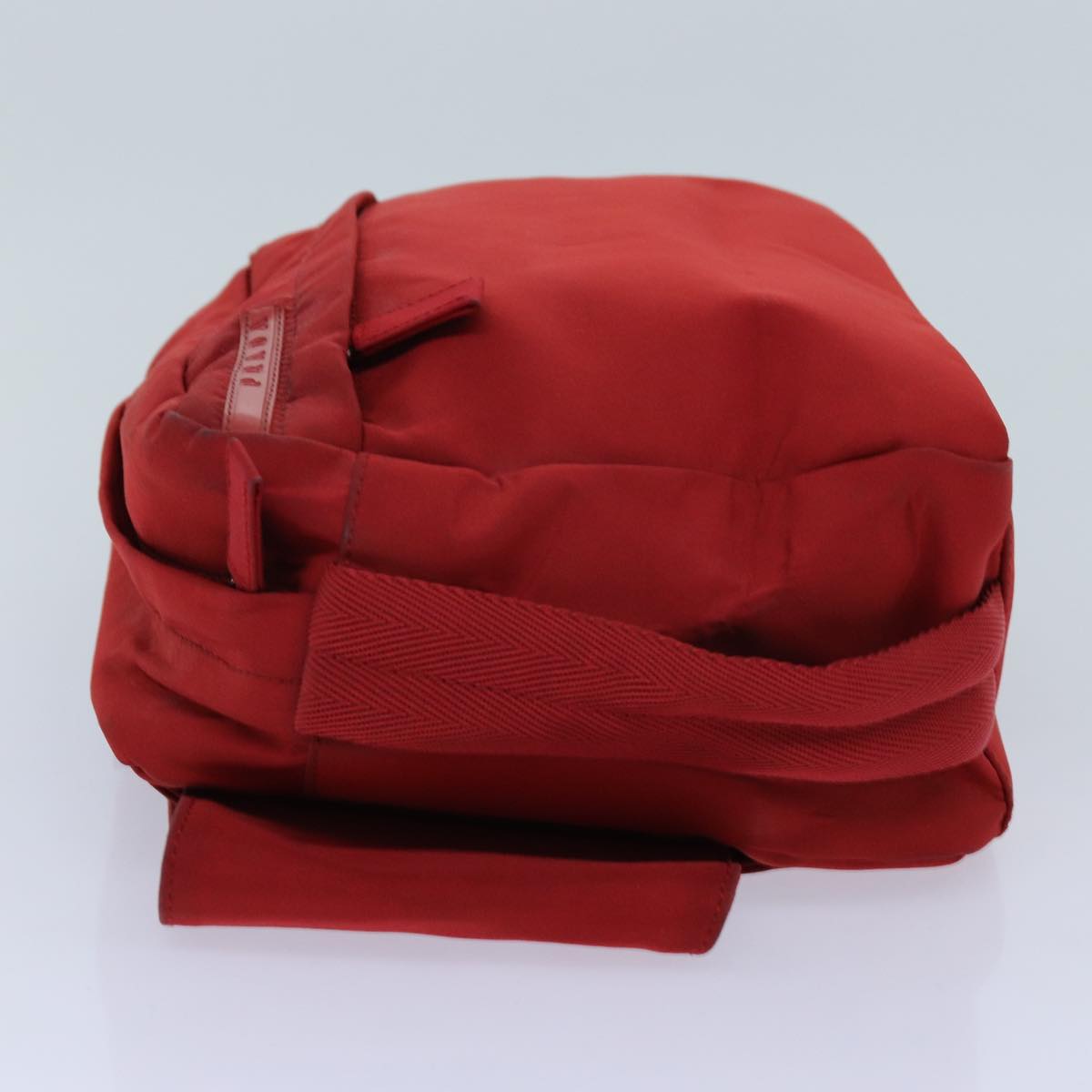 PRADA Waist bag Nylon Red Auth 71865