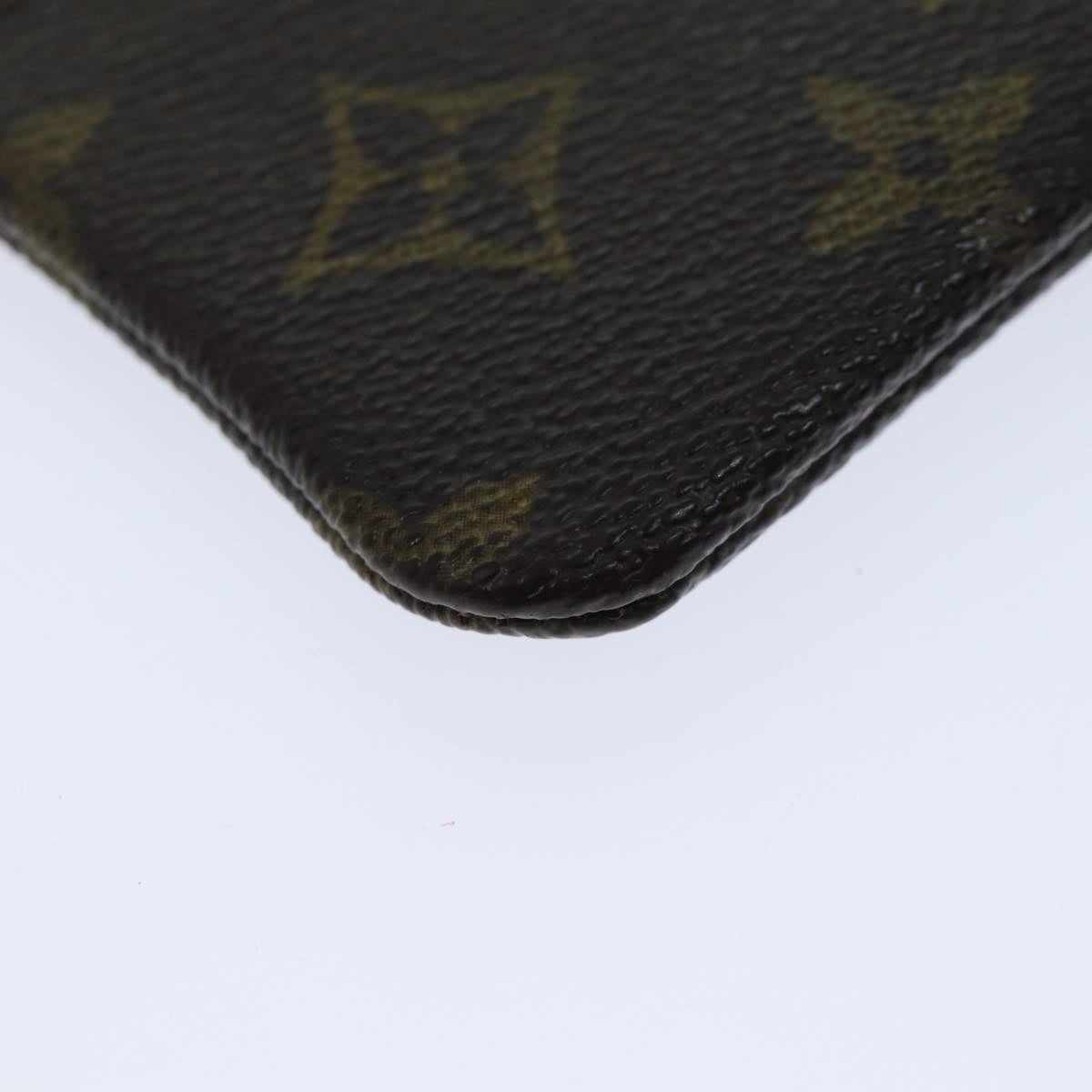 LOUIS VUITTON Monogram Pochette Cles Coin Purse M62650 LV Auth 71893