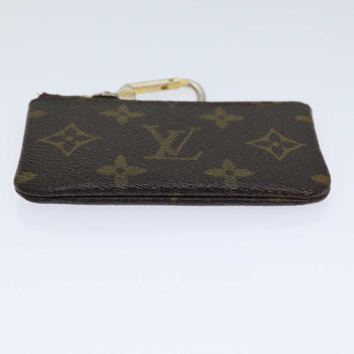 LOUIS VUITTON Monogram Pochette Cles Coin Purse M62650 LV Auth 71893