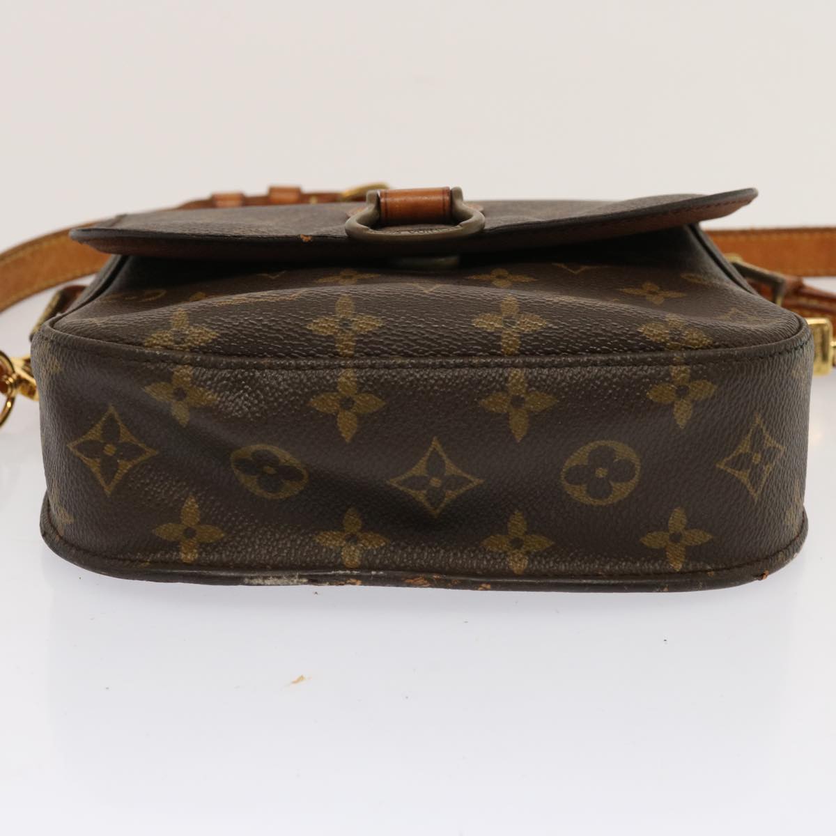 LOUIS VUITTON Monogram Saint Cloud MM Shoulder Bag M51243 LV Auth 71895