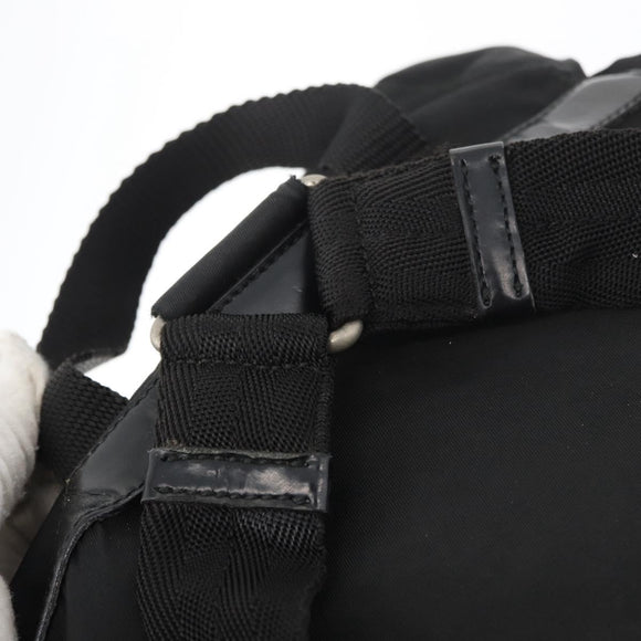 PRADA Backpack Nylon Black Auth 71911