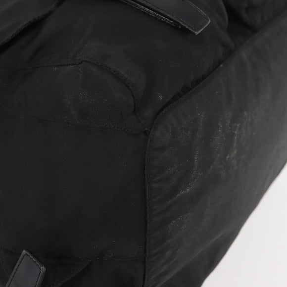 PRADA Backpack Nylon Black Auth 71911