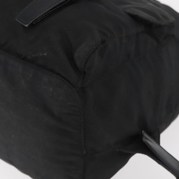 PRADA Backpack Nylon Black Auth 71911