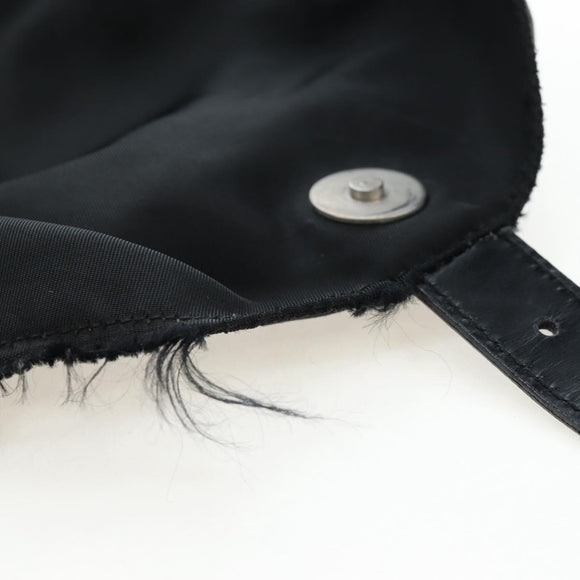 PRADA Backpack Nylon Black Auth 71911