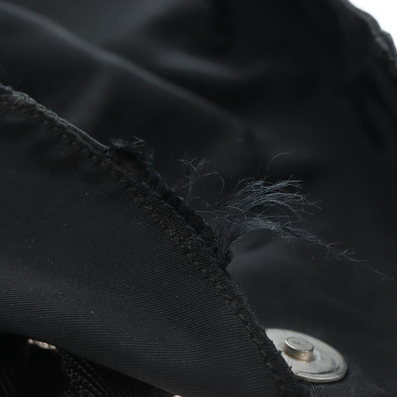 PRADA Backpack Nylon Black Auth 71911