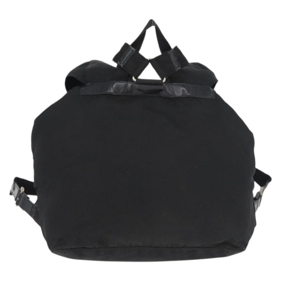 PRADA Backpack Nylon Black Auth 71911