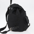 PRADA Backpack Nylon Black Auth 71911-3