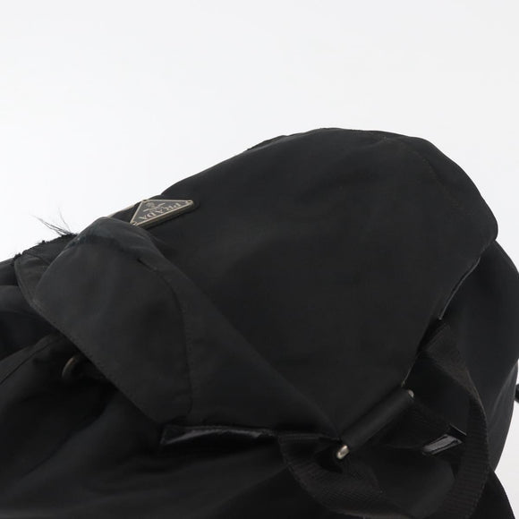 PRADA Backpack Nylon Black Auth 71911