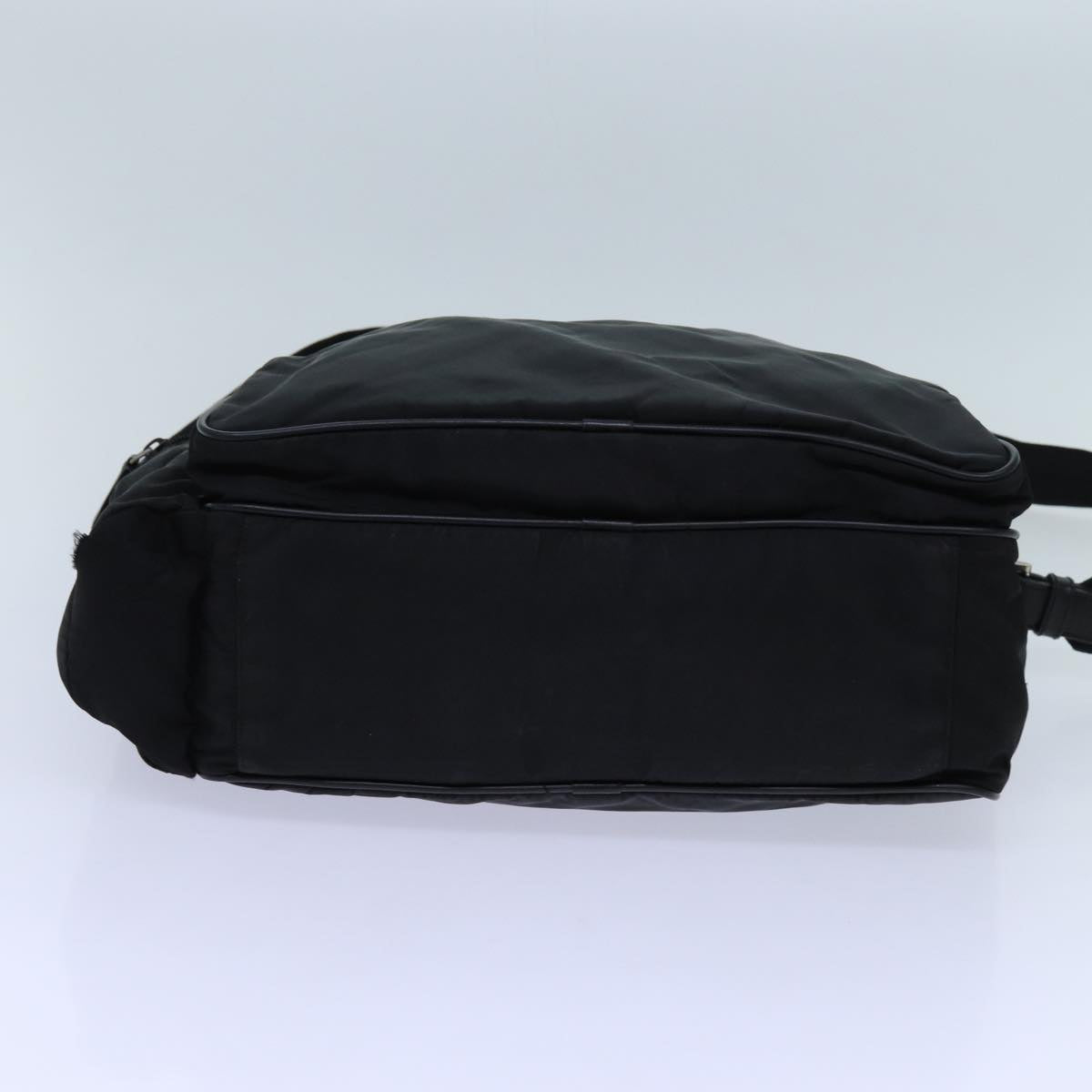 PRADA Business Bag Nylon Black Auth 71913