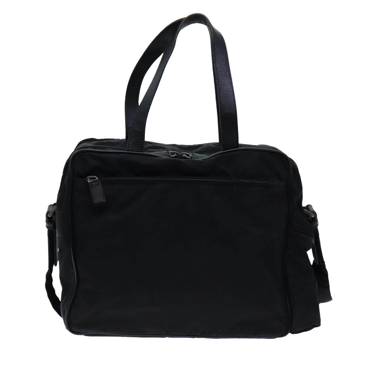 PRADA Business Bag Nylon Black Auth 71913 - 0