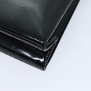 GUCCI Schultertasche Lackleder Schwarz 001 1013 3037 Auth 71915-14