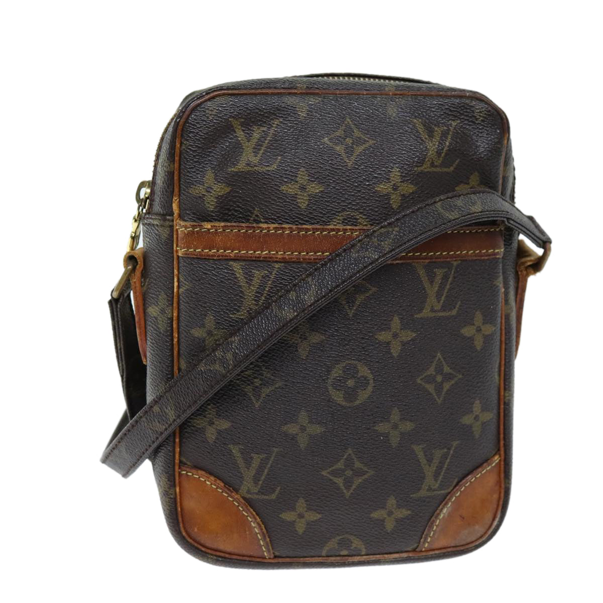 LOUIS VUITTON Monogram Danube Shoulder Bag M45266 LV Auth 71967