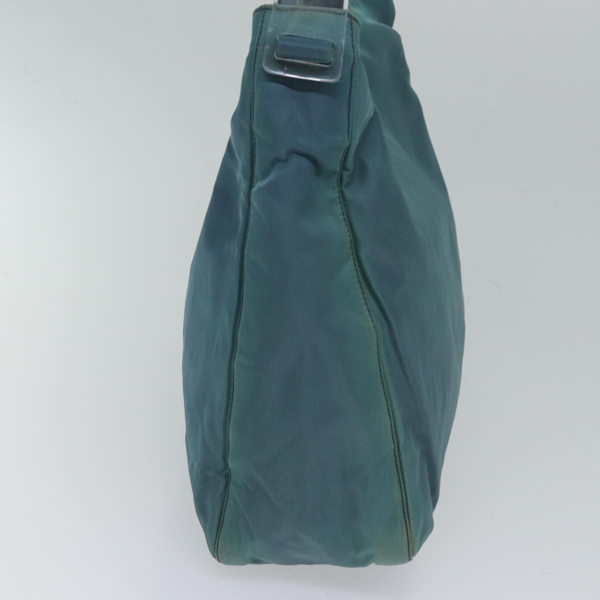 PRADA Shoulder Bag Nylon Green Auth 72004