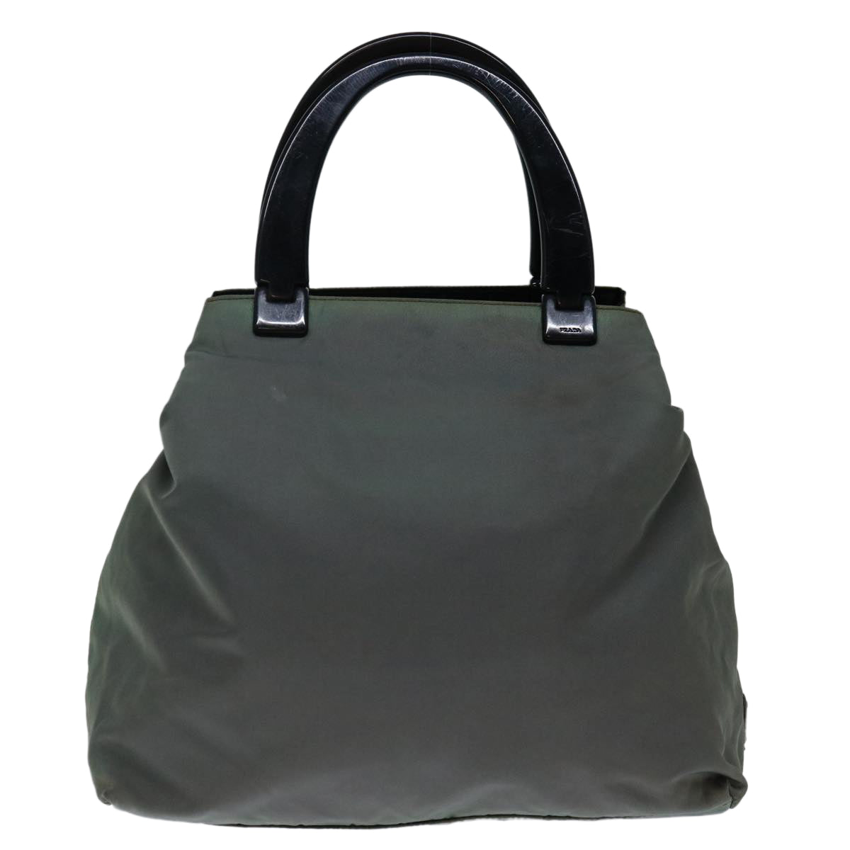 PRADA Hand Bag Nylon Khaki Auth 72006 - 0