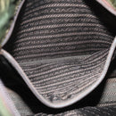 PRADA Schultertasche Nylon Khaki Auth 72009-21