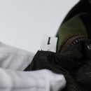 PRADA Schultertasche Nylon Khaki Auth 72009-12