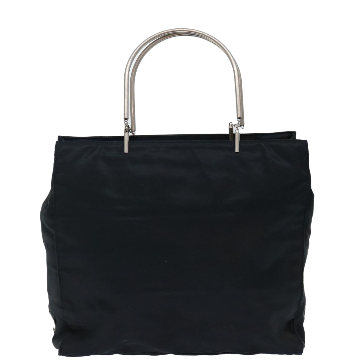 PRADA Hand Bag Nylon Black Auth 72020 - 0