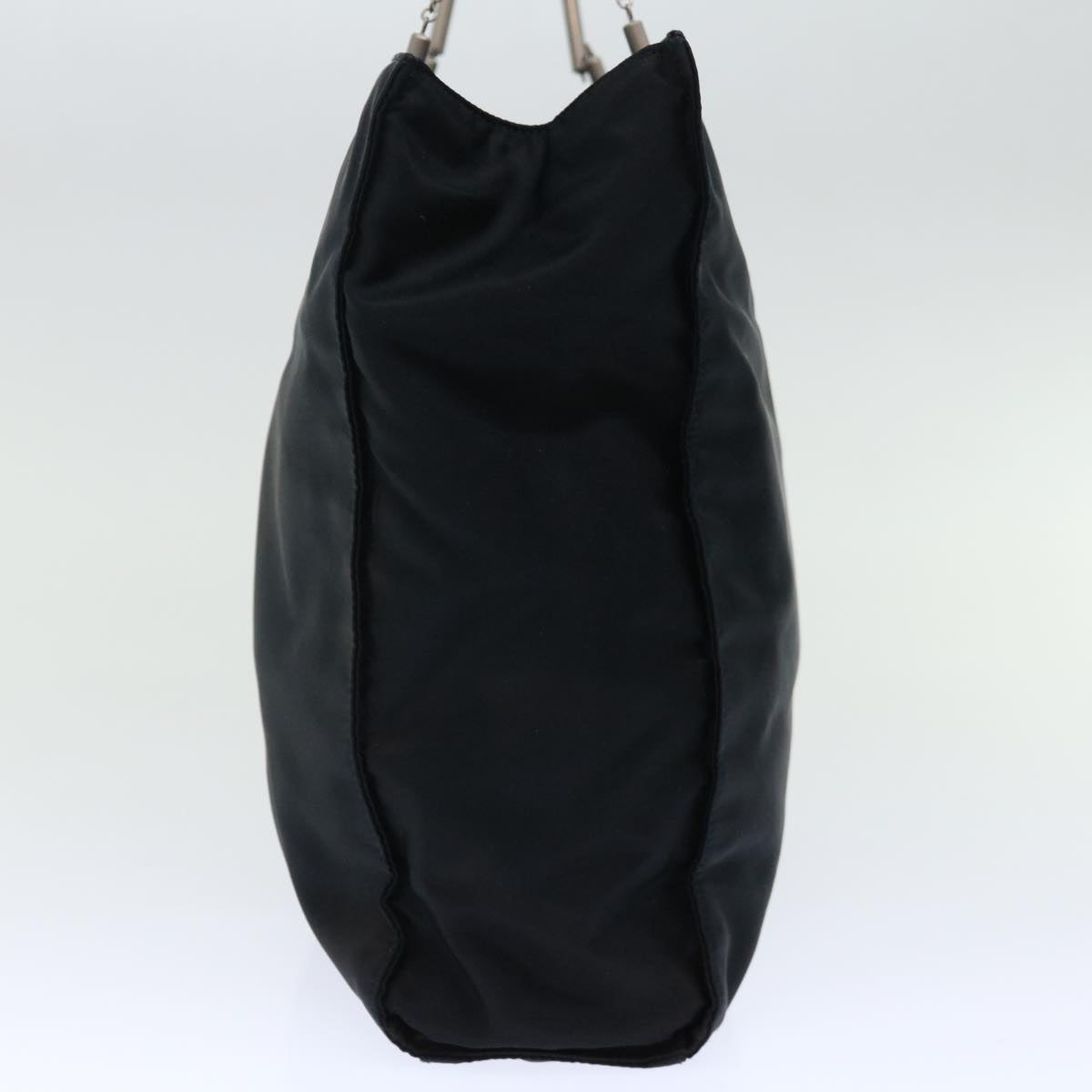 PRADA Hand Bag Nylon Black Auth 72020