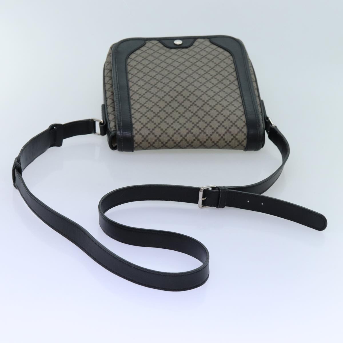 GUCCI Shoulder Bag PVC Beige 295679 Auth 72028