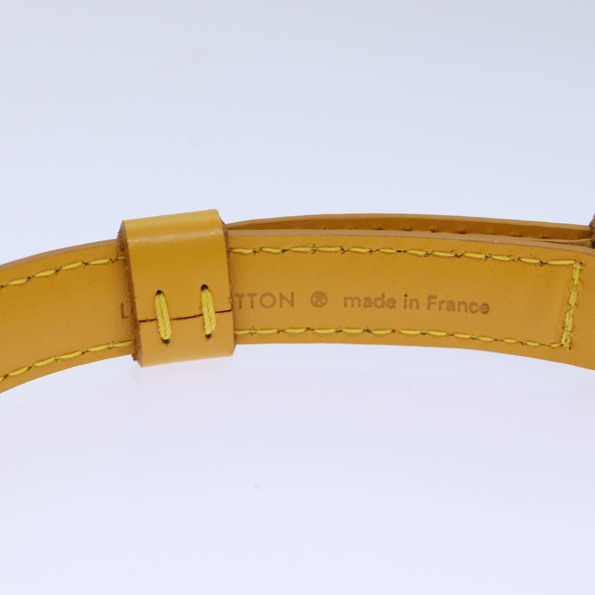 LOUIS VUITTON Epi Adjustable Shoulder Strap 39.4""-46.5"" Yellow LV Auth 72059