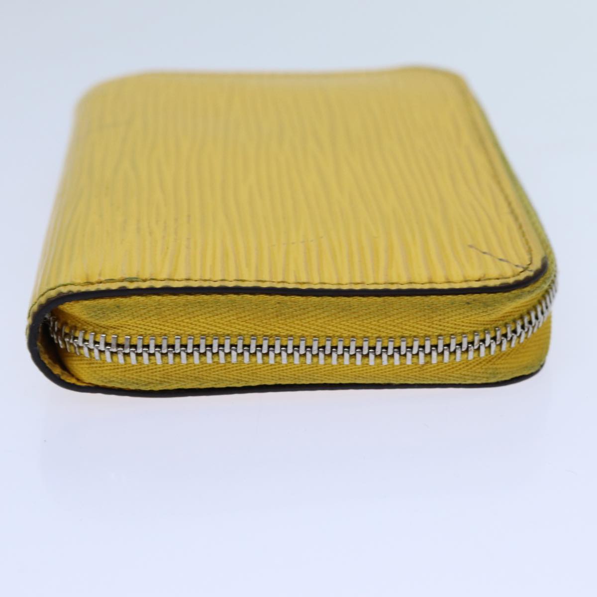 LOUIS VUITTON Epi Zippy Coin Purse Coin Purse Yellow M81227 LV Auth 72097