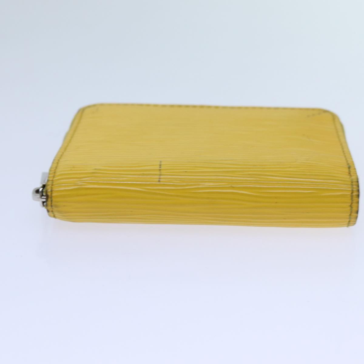 LOUIS VUITTON Epi Zippy Coin Purse Coin Purse Yellow M81227 LV Auth 72097