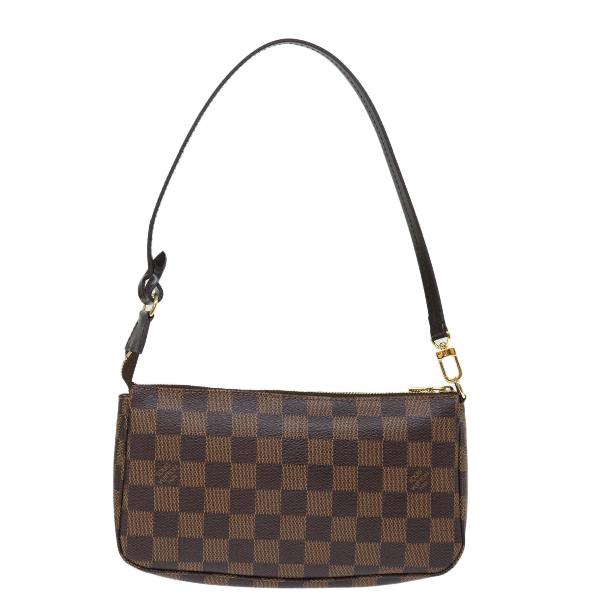 LOUIS VUITTON Damier Ebene Pochette Accessoires Pouch N41206 LV Auth 72102SA - 0